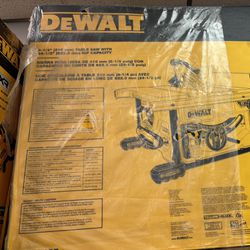 Dewalt 15 Amp Corded 8-1/4 in. Compact Portable Jobsite Table saw Stand Not Included