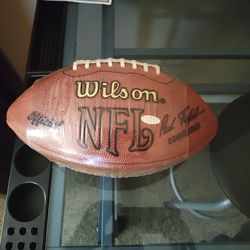 Joe Montana Autograph Football