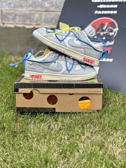 Nike Dunk Low Off White- Lot 05/50 Sz 9