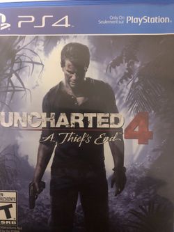 Uncharted 4 for ps4