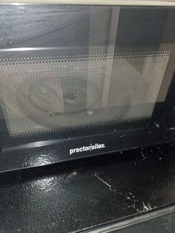 Proctor Silex Black Microwave