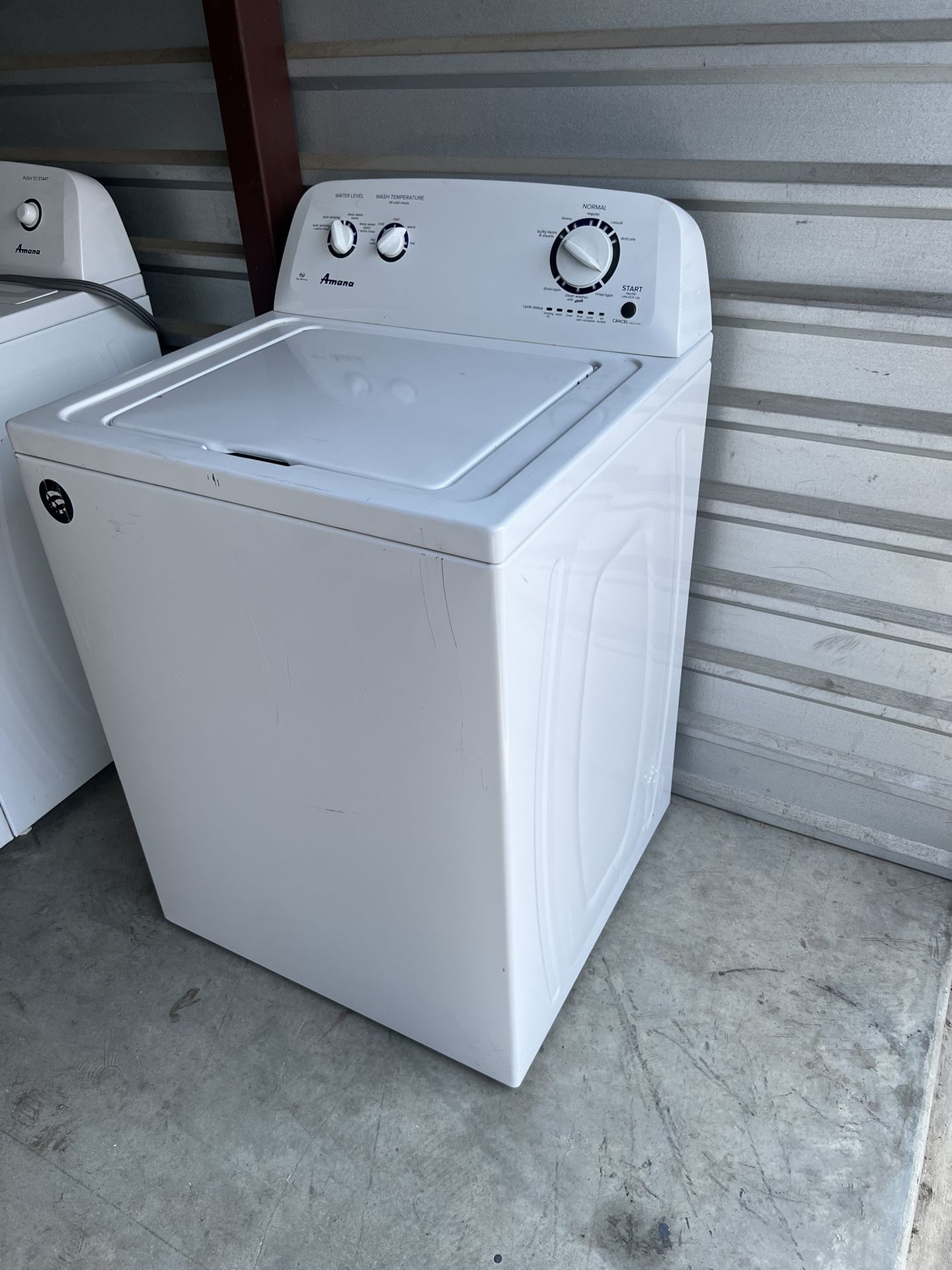 AMANA WASHER & DRYER BY WHIRLPOOL