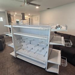gondola shelving unit