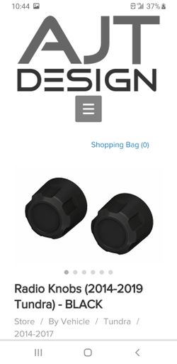 AJT Design Radio Knobs (TOYOTA TUNDRA)