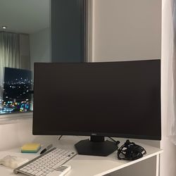 27” curved gaming monitor Dell
