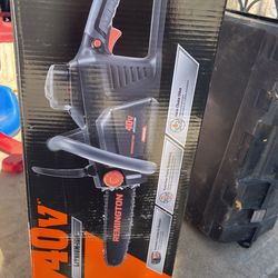 Remington 40v Cordless Chainsaw 12 for Sale in Riverside CA
