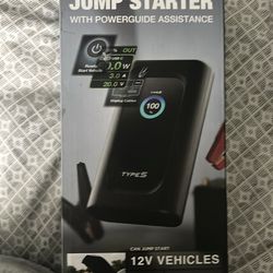 TYPE S JUMP STARTER 12V