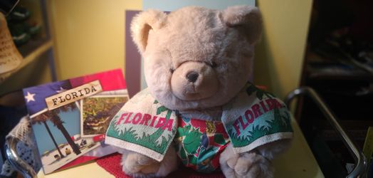 FLORIDA PLUSH SOUVENIR BEAR