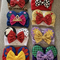 Bundle of Disney Princess headbands