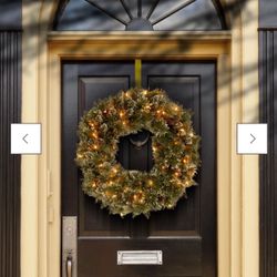 Lighted Christmas Wreath Brand New! 