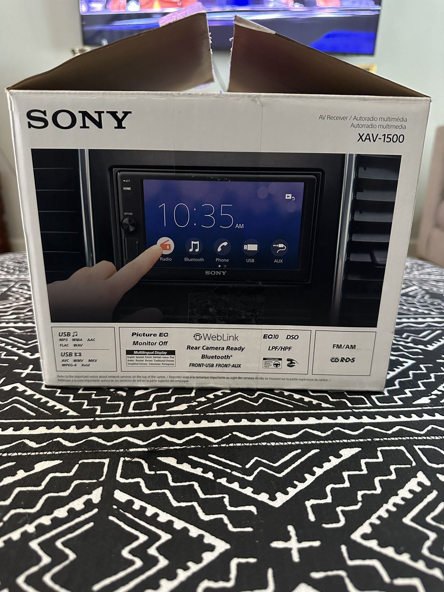 Sony Av Receiver (xav-1500)