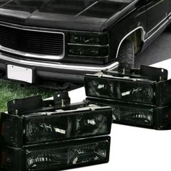 Obs GMC Sierra 94-98 new Smoke Headlights 