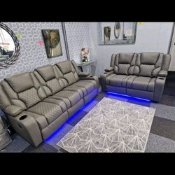 %/ Sofas Recliner Power And Manual In Stock /%