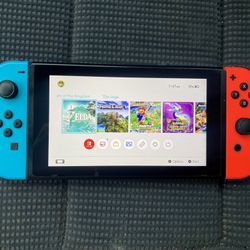 Nintendo Switch V2 Mod With 125 Switch Games Included