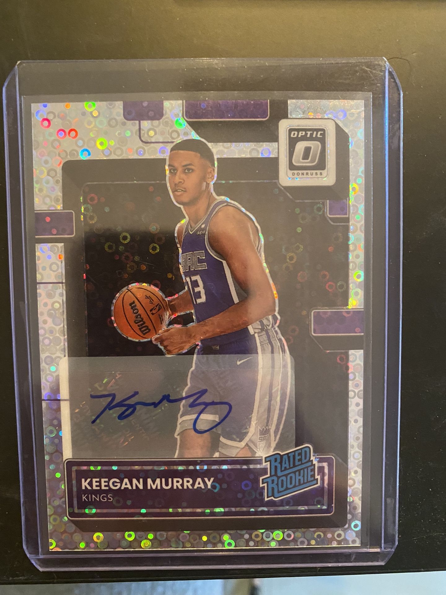 Keegan Murray Disco Rated Rookie Auto