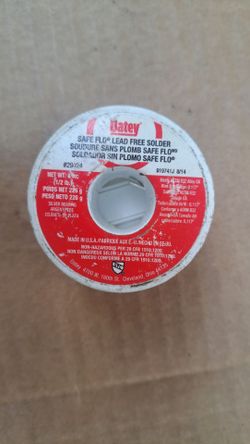 Oatey Safe-Flo Lead Free Silver Bearing Solder 7 oz – Plumbing