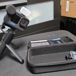 GoPro Hero 10 Black Creators Edition With Case.