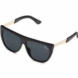 NEW Quay Australia sunglasses drama by day black smokey