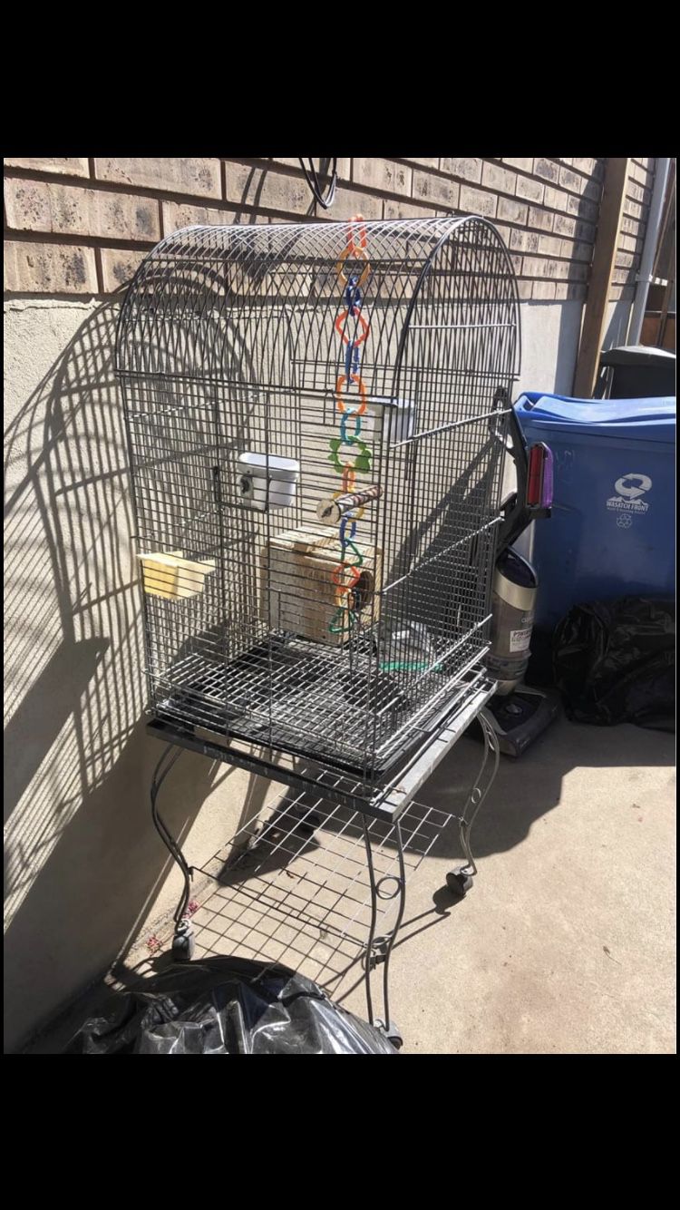 Bird Cage (measurements in pictures)