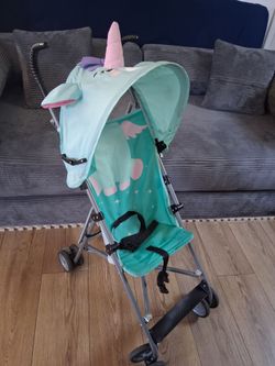 Unicorn Baby Stroller Pushchair