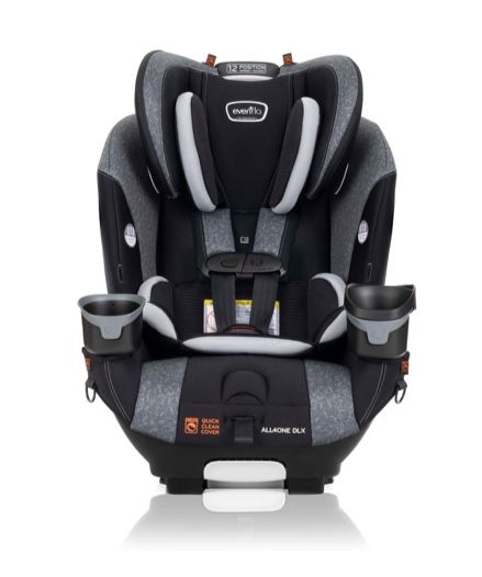 NEW! Evenflo EveryFit All4One DLX 3 in 1 Convertible Car Seat