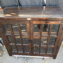 Pier 1 Import Wooden Cabinet
