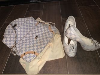 LV purse and shoes