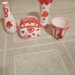 Hobby Lobby hand painted table piece