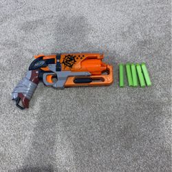 Nerf Hammer shot With 5 Green Bullets