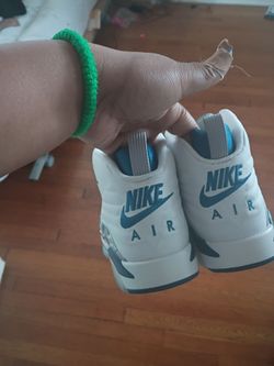 Nike Air Sneakers White and Blue