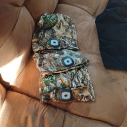 Camouflage Light Hats $20