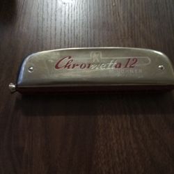 Vintage Horner Chrometta 12 Harmonica 