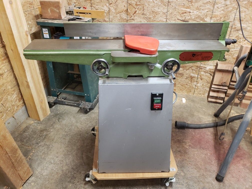 Grizzly 6 Inch Jointer Planer With Stand