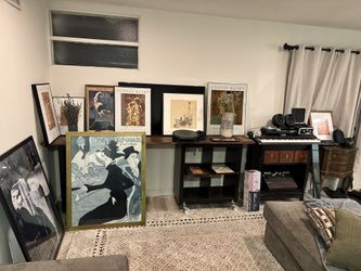 Moving / Home Studio / Decor Sale — Art, Audio Gear, Tools, Chair + Jewelry