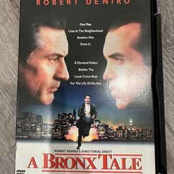 A Bronx Tale : Robert De Niro DVD