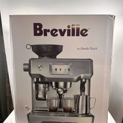 Breville Oracle Touch Espresso Coffee Machine - Brushed Stainless Steel