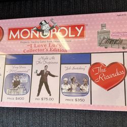 I Love Lucy Monopoly Game 50th Anniversary Collector's Edition BRAND NEW SEALED