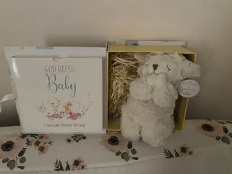 Baby Prayer Keepsake Box