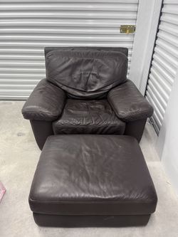 Sofa De Cuero Italiano