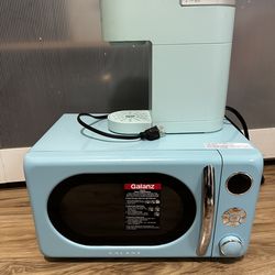 Microwave + Coffee Maker