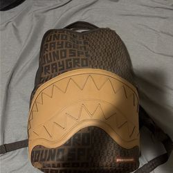 Spray ground backpack