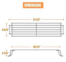 69866 Warming Rack for Weber Spirit