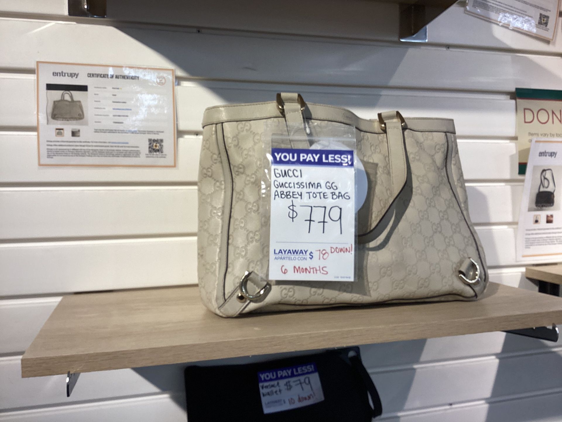 Luxury Authenticated Handbag, With Certifications!