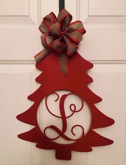 Metal Monogram Door Hangers