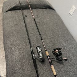 2500 Stradic Hg And Penn Passion 2 Both Spooled With Braid