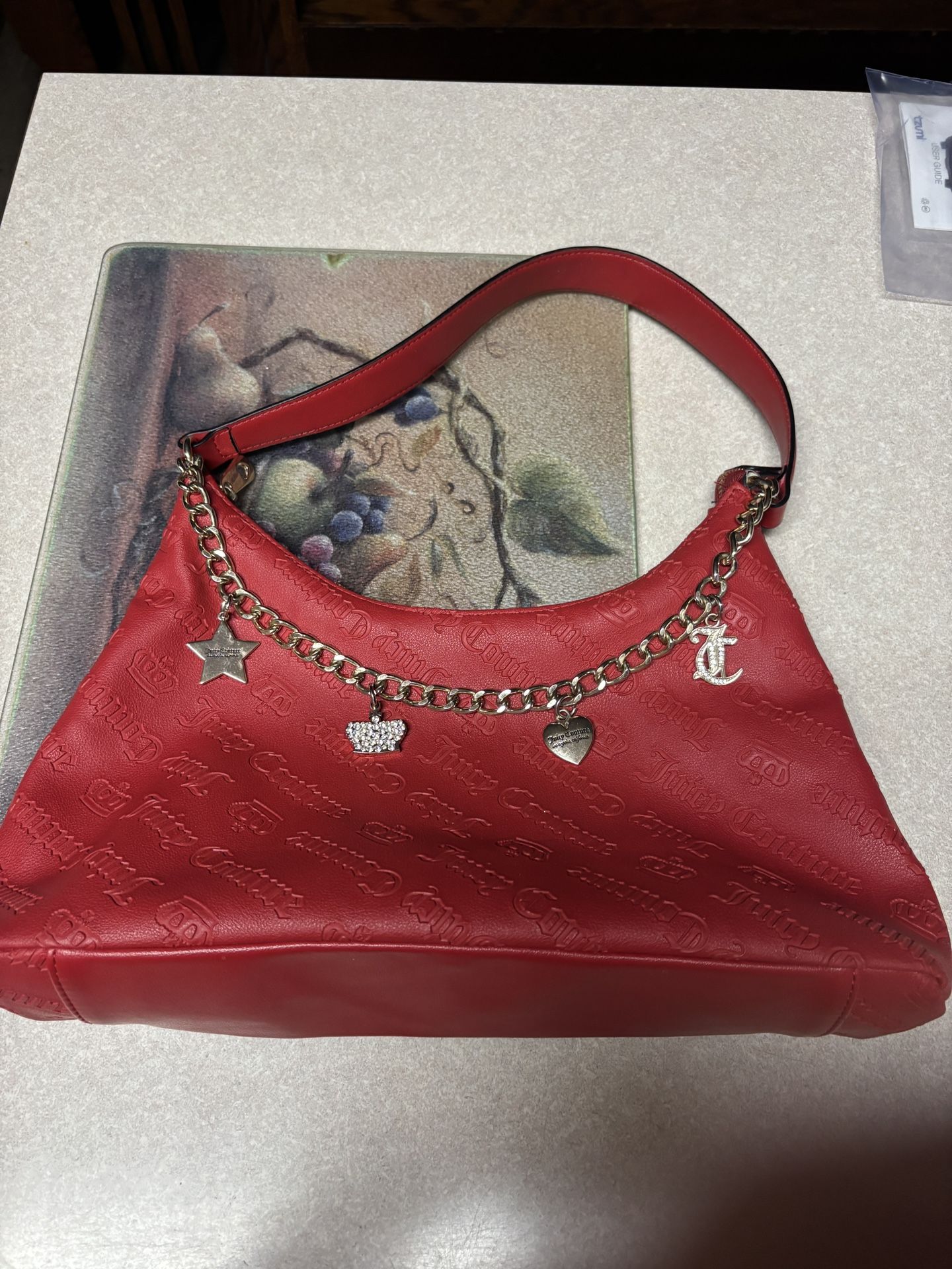 Juicy Couture Red Purse 