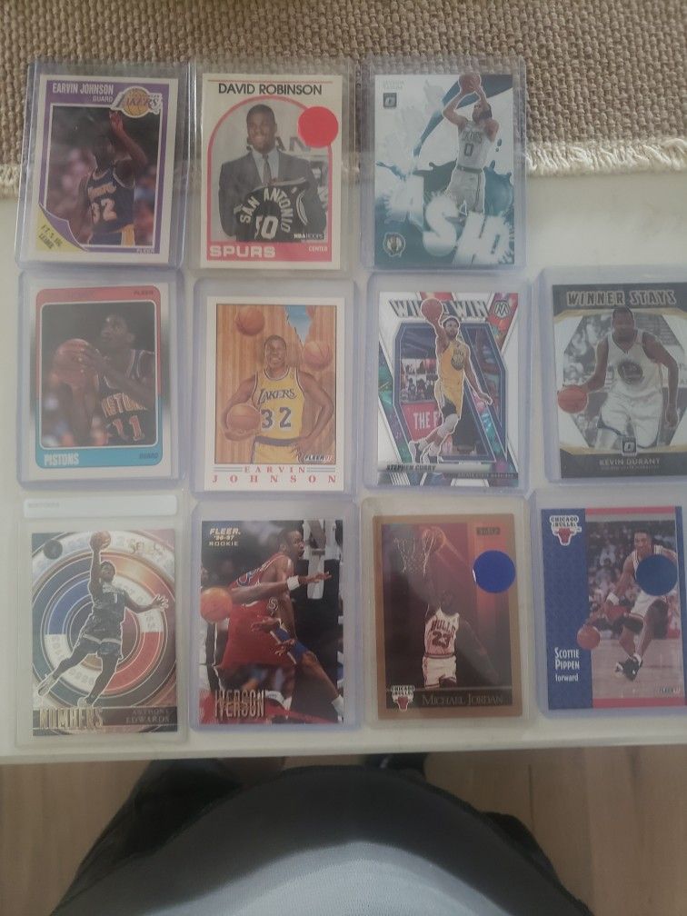 11 Card Basketball Lot
