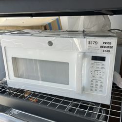 Now Only $149 GE Over The Range Microwave, One Year Warranty