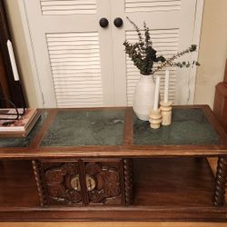 Coffee table and 2 end tables