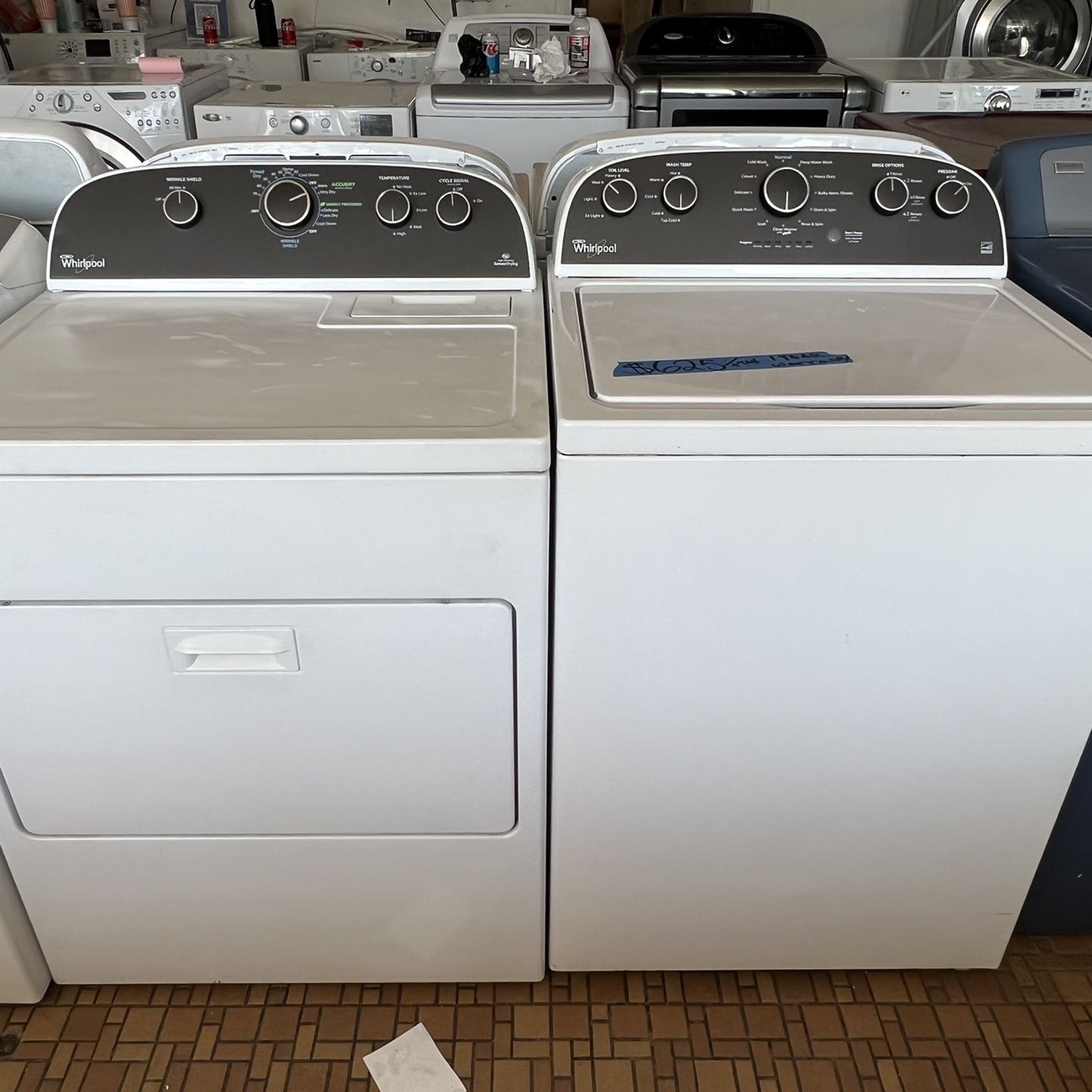 Whirlpool washer and dryer sets on sale deals